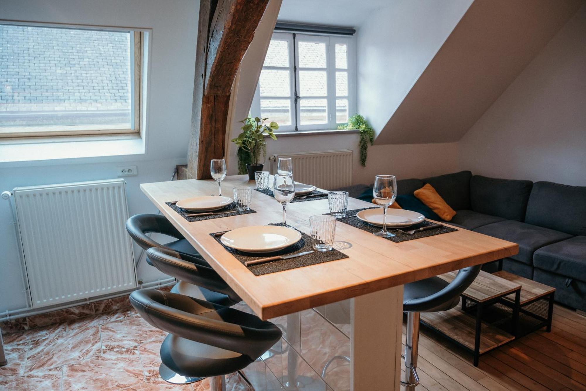 Appartement D'Aubilly Hyper Centre-Ville Charleville-Mézières Eksteriør billede